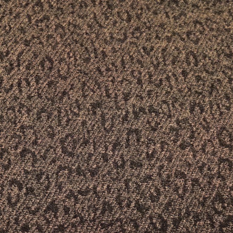Darknight Leopard Jacquard Heavyweight Blend Fabric — Style 6883