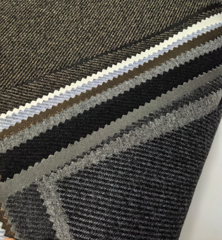 Bold Diagonal Twill Mélange Heavyweight Fabric — Style 9788