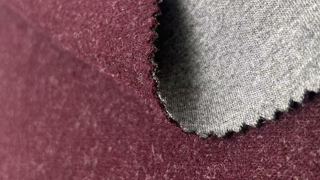 two layers of the bond fabric