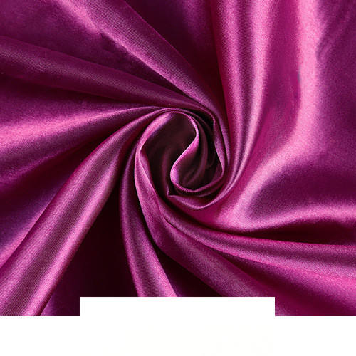 Width 150 cm Plain Pearl Ice Silk Lining Fabric Polyester Stretchy Solid Soft Dense Satin Fabric