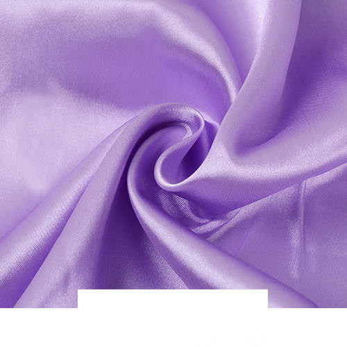 Width 150 cm Plain Pearl Ice Silk Lining Fabric Polyester Stretchy Solid Soft Dense Satin Fabric