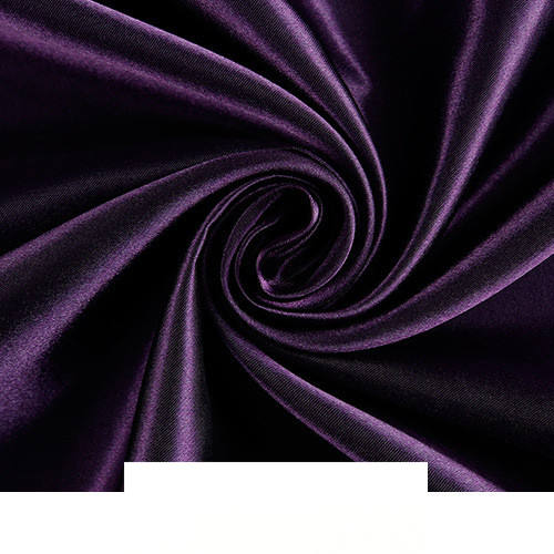 Width 150 cm Plain Pearl Ice Silk Lining Fabric Polyester Stretchy Solid Soft Dense Satin Fabric