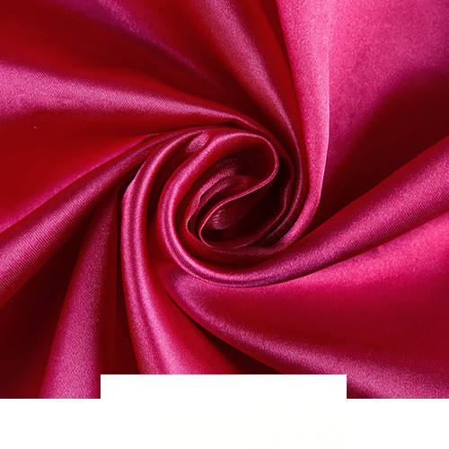 Width 150 cm Plain Pearl Ice Silk Lining Fabric Polyester Stretchy Solid Soft Dense Satin Fabric