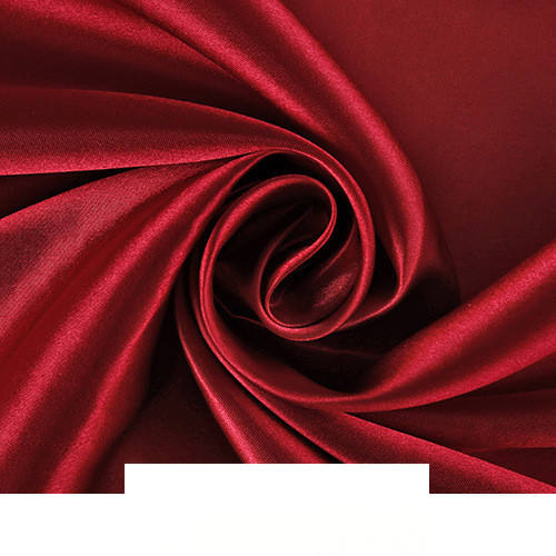 Width 150 cm Plain Pearl Ice Silk Lining Fabric Polyester Stretchy Solid Soft Dense Satin Fabric