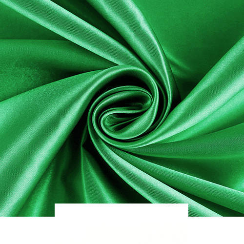 Width 150 cm Plain Pearl Ice Silk Lining Fabric Polyester Stretchy Solid Soft Dense Satin Fabric