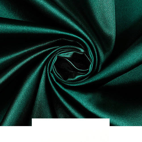 Width 150 cm Plain Pearl Ice Silk Lining Fabric Polyester Stretchy Solid Soft Dense Satin Fabric