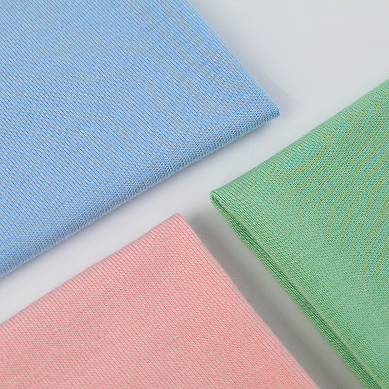 High Quality 100% Cotton Jersey Fabric | Soft Stretch Rib Knit Anti-Bacteria Single Jersey High Quality 100% Cotton Jersey Fabric | Soft Stretch Rib Knit Anti-Bacteria Single Jersey